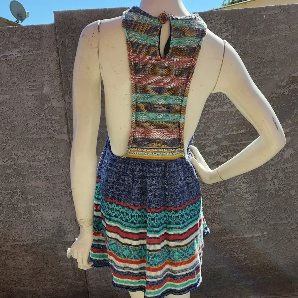 Free People Rare Hearts KnittedTunic Tank Dress - Picture 3 of 10